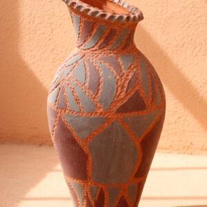 Jarrones Labrados de Colores