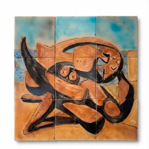 Reinterpretación de “Figuras a orillas del mar”