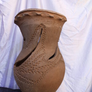 Jarrón con transparencias